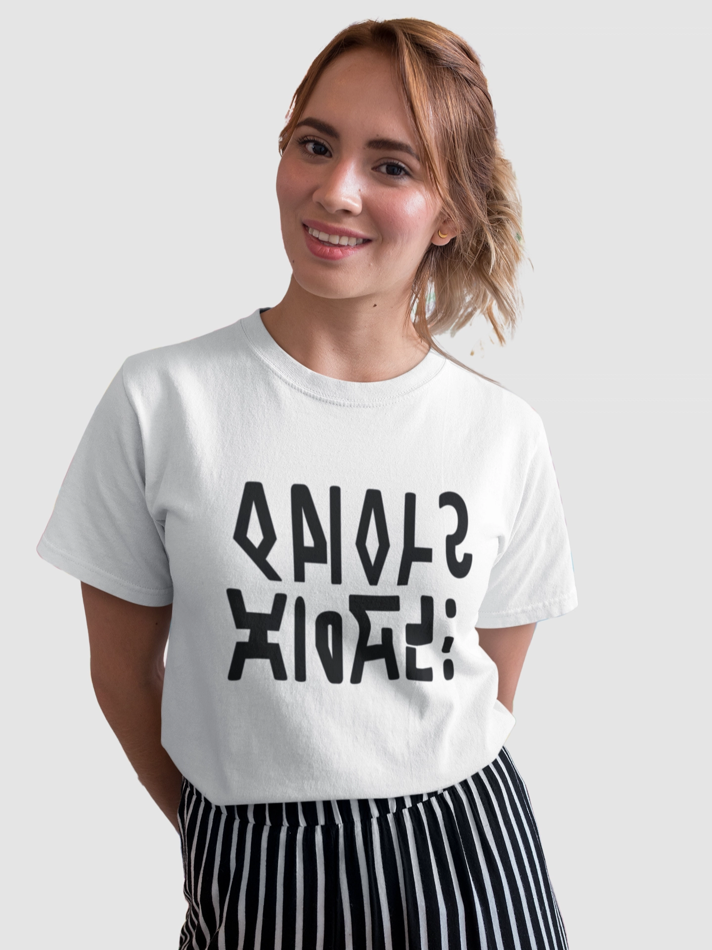 t-shirt message caché Anal?