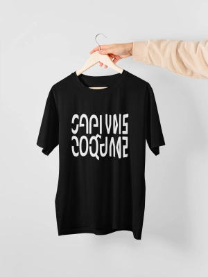 t-shirt message caché Coquine